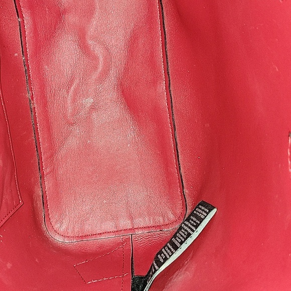 Ralph Lauren Dryden Black Leather Backpack Tote Shoulder Bag - Picture 9 of 13